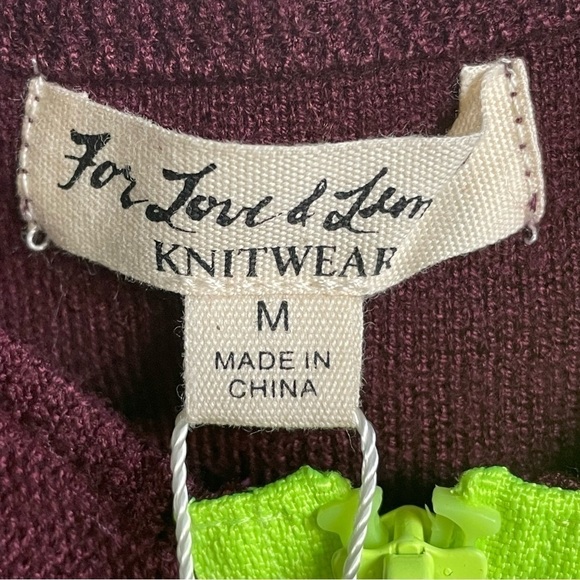 For Love And Lemons Knit Crop Tank Top NEW - Picture 8 of 10